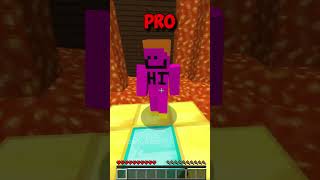 Noob Vs Camman18 Vs Pro Vs Aphmau Vs Twi Shorts: Minecraft Parkour (World's Smallest Violin)