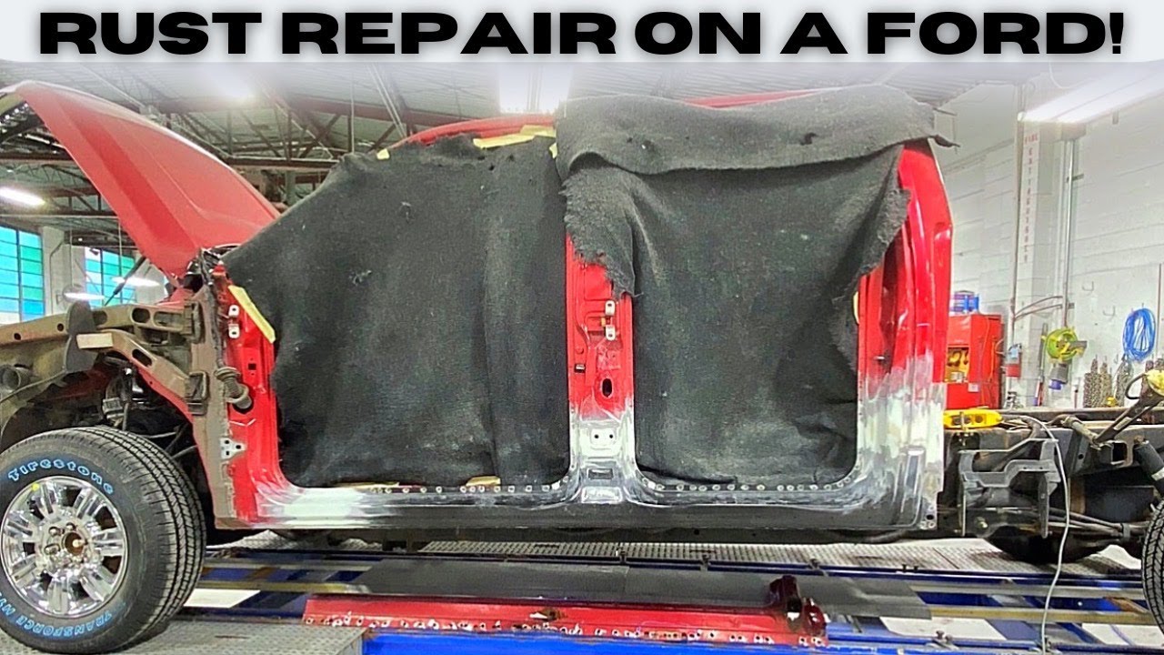RUST REPAIR ON A FORD! - YouTube