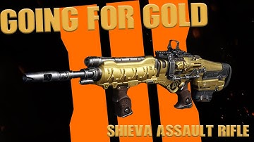 FASTEST WAY TO GET SHIEVA GOLD - GOING FOR GOLD - BO3 TUTORIAL/TIPS+TRICKS