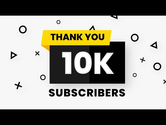 Thank You for 10k Subscribers!  Face Reveal & Discord Announcement 