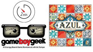 Azul (Allegro 2-min) Review with the Game Boy Geek