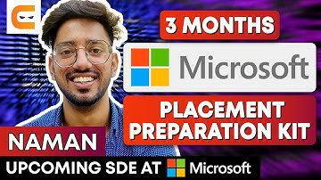3 Months MICROSOFT Placement Preparation Kit | How To Get Job At MICROSOFT? | @CodingNinjasIndia