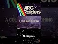 3 days and counting till the Cold Snap. Winter is coming, are you ready? #ARCRaiders #coldsnap
