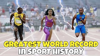 Greatest World record in Sport History.