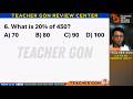 PERCENTAGE TRICK - Civil Service Exam Review by Teacher Gon Review Center