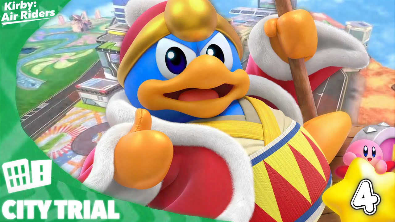 The Heaviness of King Dedede | Kirby Air Riders - City Trial Adventures ...