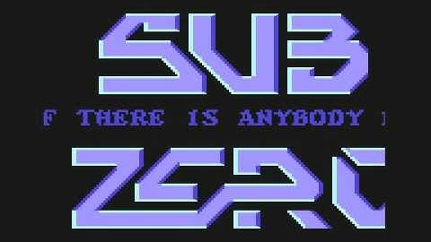 SLEEPWALKER - SUBZERO - COMMODORE C64 DEMO