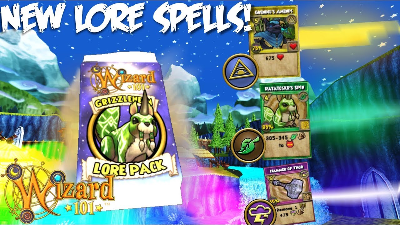 Wizard101 New Wand Hit Spells By Arcanum Lore - dungeon quest roblox all healing spells