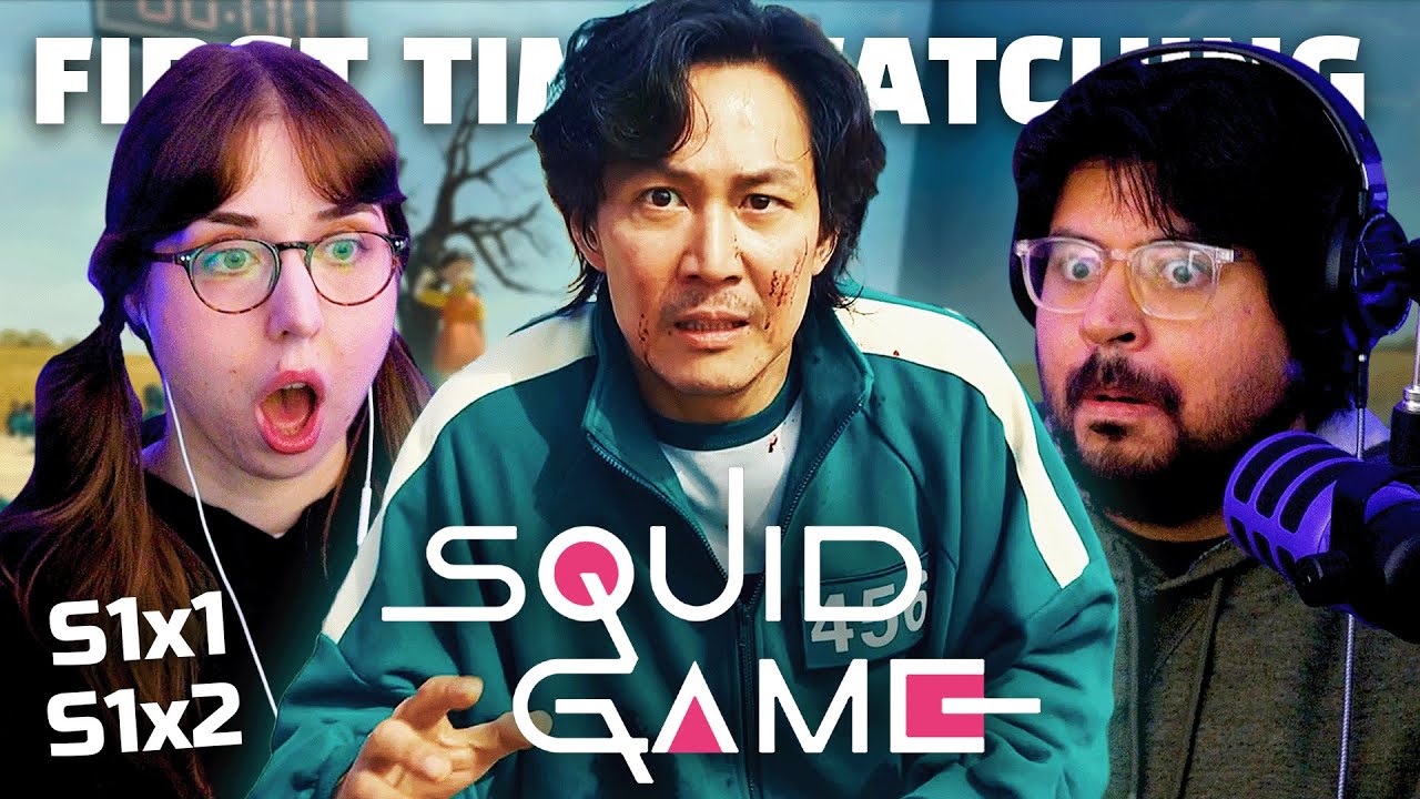 *FINALLY* watching Squid Game | Season 1 Eps 1-2 REACTION | FIRST TIME WATCHING