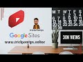 How to Create Website using Google Site in malayalam