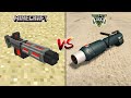 MINECRAFT LASER GUN VS GTA 5 LASER GUN - WHICH IS BEST?