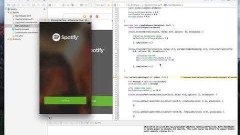 iOS Animation with Swift Spring Animation class 16