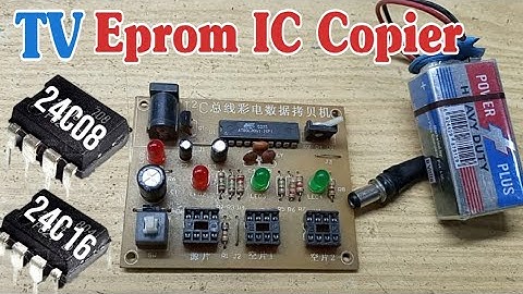 Eprom ic Copier | TV Memory ic copier | TV data copier | T2C Bus color tv data duplicator