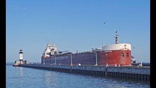 CSL Laurentien Lake Superior Duluth Harbor Lift Bridge