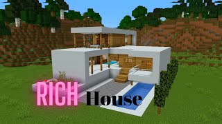 Mincraft Richman Normal House Gameplay Raj Gaming