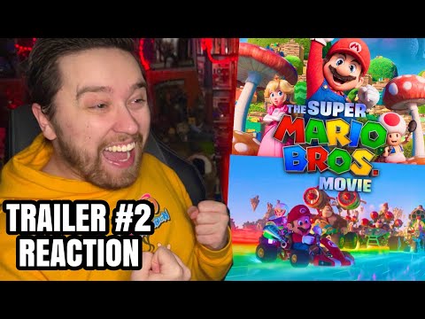 The Super Mario Bros Movie Official Trailer Reaction