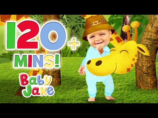 Baby Jake - Being Upside Down | 120+ minutes | Magic Baby Jake class=
