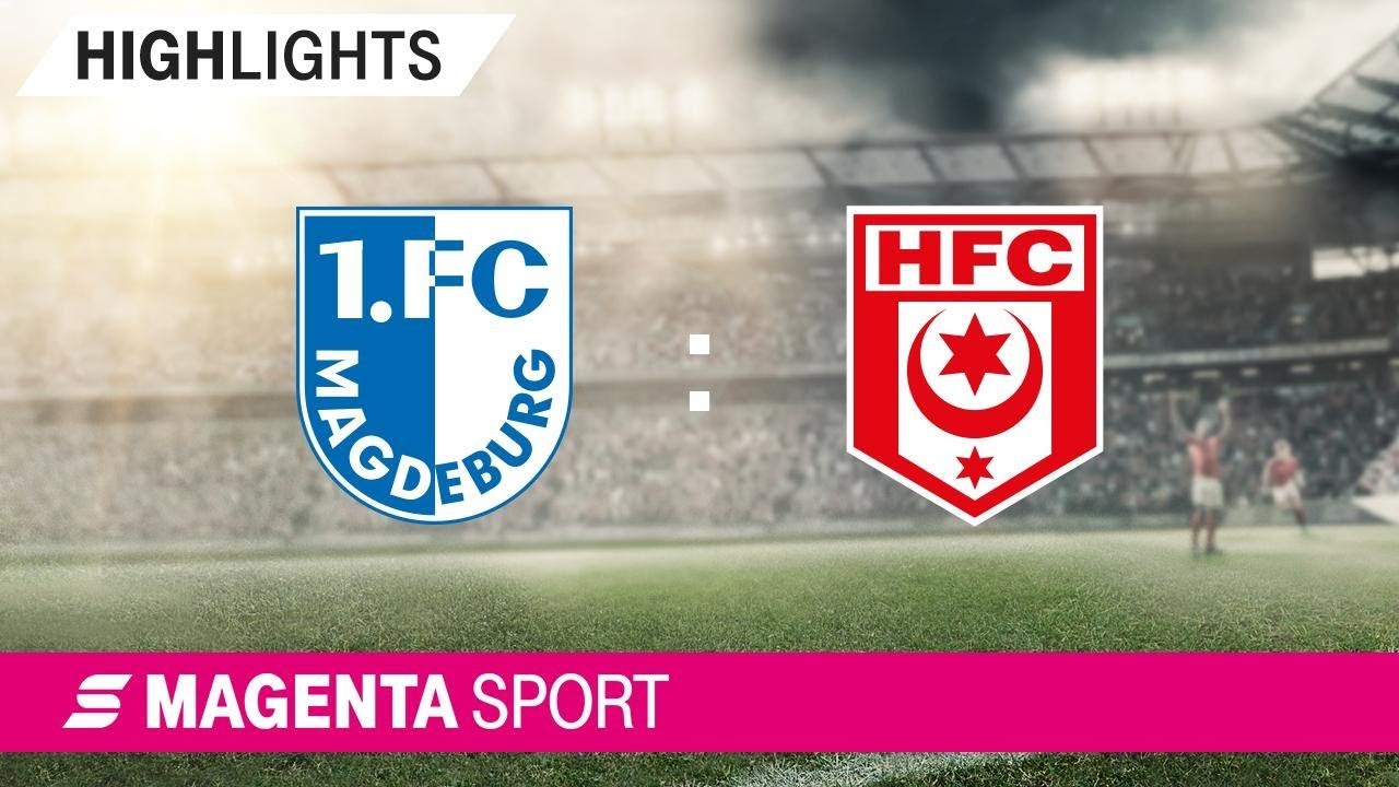 1. FC Magdeburg - Hallescher FC | Spieltag 14, 19/20 | MAGENTA SPORT