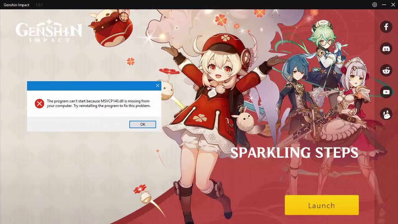 How To Fix Genshin Impact Msvcp140 Dll Missing Error On Pc Youtube How To Fix Genshin Impact Msvcp140 Dll Missing Error On Pc Youtube