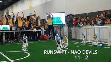2019 RoboCup SPL Third Place Match   rUNSWift vs Nao Devils