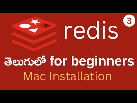 How to install Redis On Mac ||  Tutorials for beginners in Telugu || #3