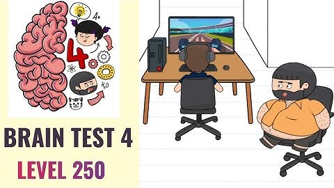 🧠 Brain Test 4 Level 250 | Make the racing game more immersive for Larry | Walkthrough