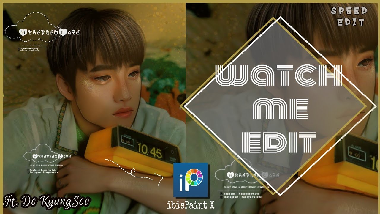 Watch me edit | smudge edit | manipulation edits ibisPaint X ft Do ...