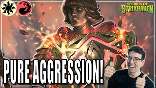 Boros/Lorehold Burn Is Every Bit as Deadly as You’d Expect | Standard BO1 MTGA Gameplay #mtgarena