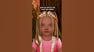 grow up with my sim MEAN GIRL edition 💗| the sims 4 #sims #thesims4 #sims4 #shorts