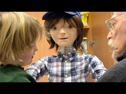 Video till Roboten Kaspar hjälper autistiska barn