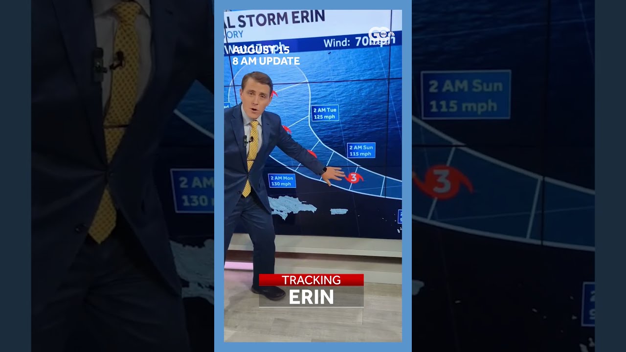 Tracking Tropical Storm Erin Friday