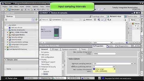 TIA Portal Activate OPC UA server  in Siemens S7-1500 PLC