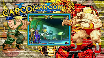 Capcom Play System I (CPS 1) Main Menu Hyperspin Theme