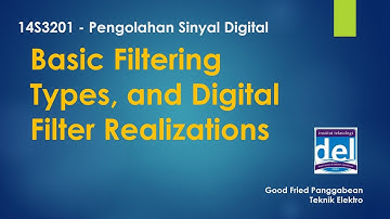 6 1 Basic Filter Difference Equation and Digital Filtering