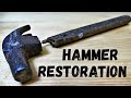 Old Rusty Farrier Hammer Restoration