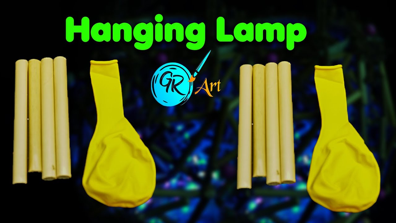 Home decorating ideas handmade Hanging lamp decoration ideas