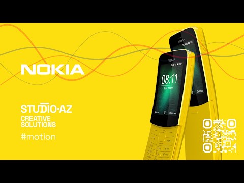 Nokia 8110 reklam carxinin ana dilimize lokalizasiyasi