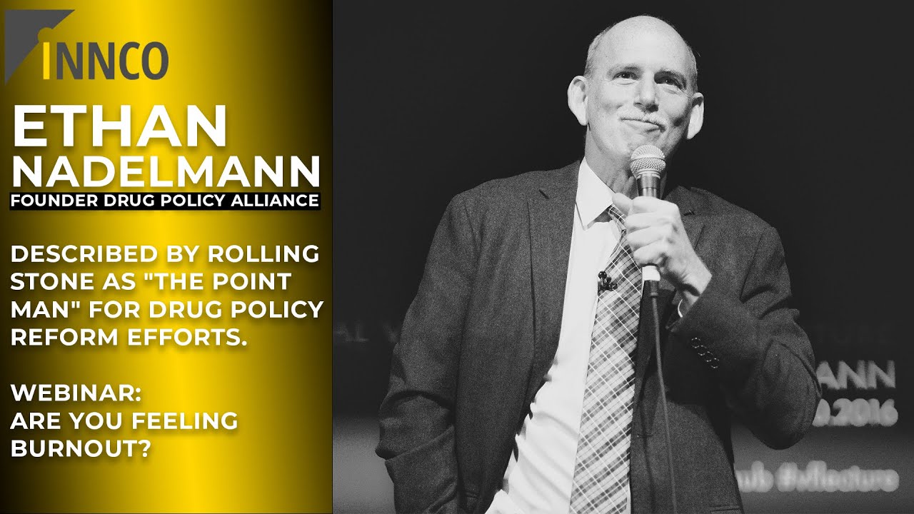 Ethan Nadelmann at the Webinar: Are you feeling Burnout?
