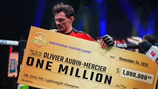 Olivier Aubin-Mercier Post Fight Interview | 2023 PFL Championship
