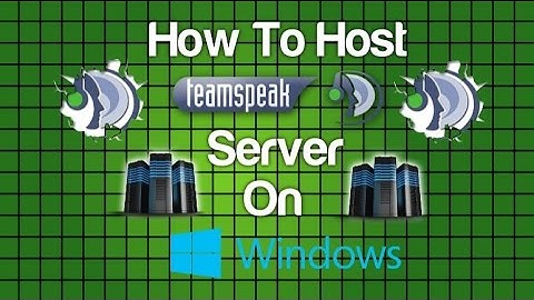 How to Host TeamSpeak 3 Server On Window [2015]