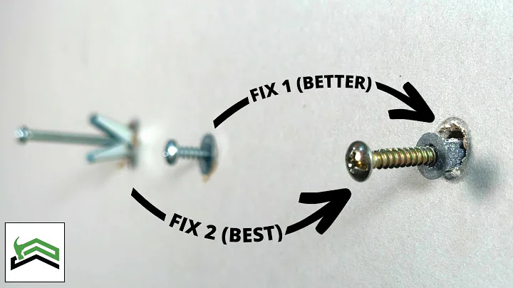 How To Fix Loose Drywall Anchors |  Stronger Hold Guaranteed!