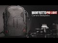 Manfrotto Pro Light Frontloader and Backloader Camera Backpacks Demo and Comparison Review