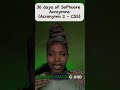 30 days of software acronym. Day 2: CSS. #softwareengineer#coding
