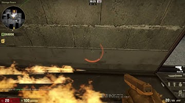 CS:GO Cache B Site Centre Checkers Molotov | CounterNoob.com