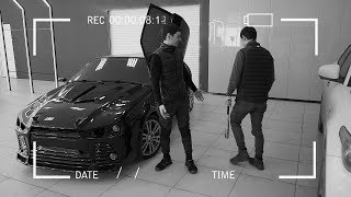 Master class from the Vartanov brothers. Installation of restyling Infiniti DRACO in Time lapse mode