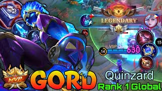 Perfect Legendary Gord 4,700  Matches - Top 1 Global Gord by Quinzard - Mobile Legends