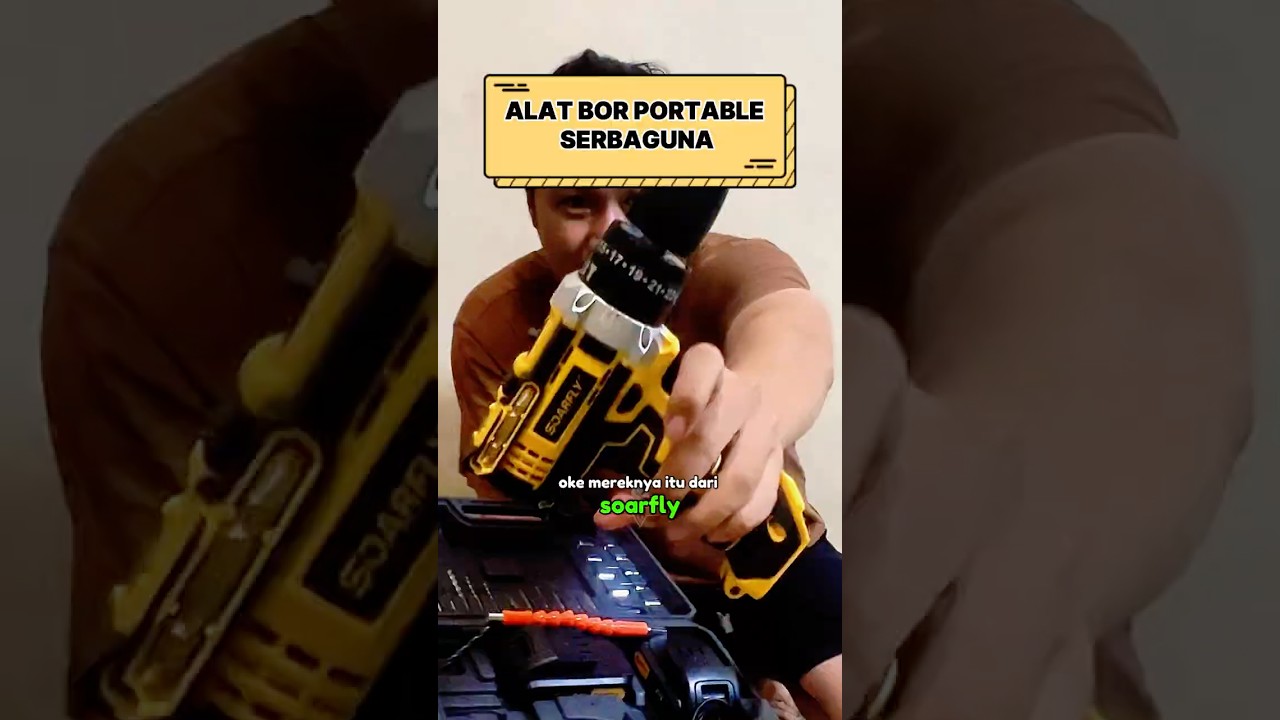 Alat Bor Portable Serbaguna 