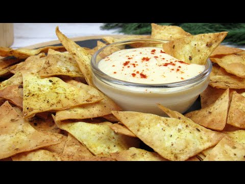 Проще не придумаешь! Чипсы из лаваша и Сырный соус к ним ☆ Просто, быстро и очень вкусно | Subtitles