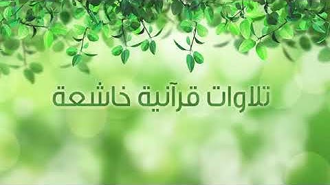تلاوة للقارئ خالد الجهيم من سورة يس
