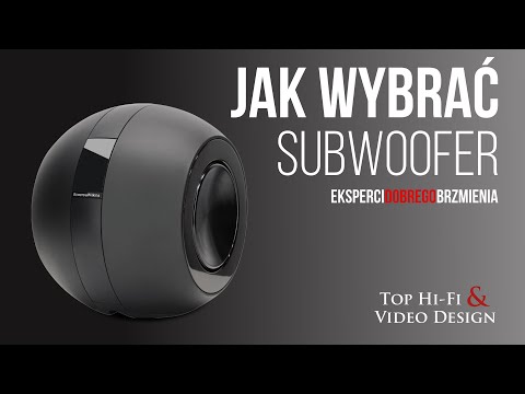 Wideo: Czy subwoofer powinien pasować do głośników?